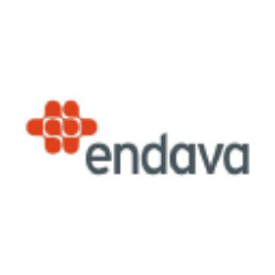 Endava plc American Depositary Shares (each representing one Class A Ordinary Share) company logo